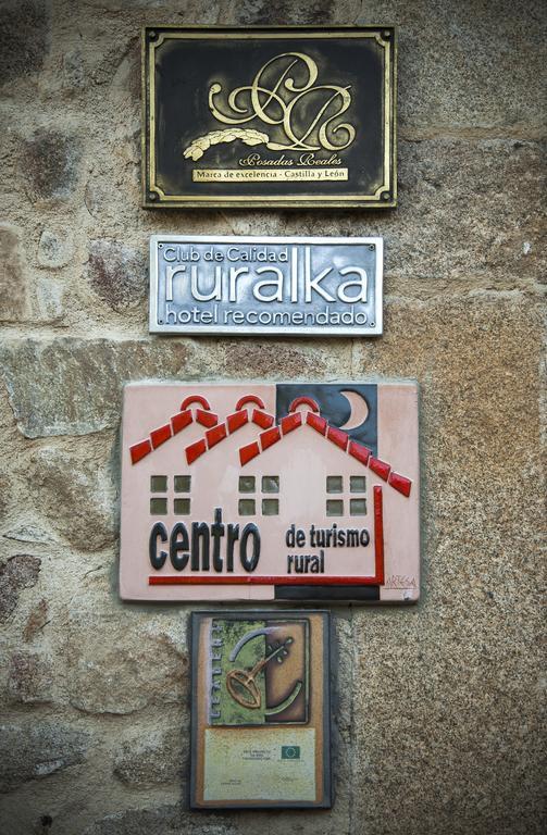 Hotel Abadia San Martin San Martín del Castañar Exterior foto